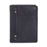 cartera gladiator vertical negra frontal